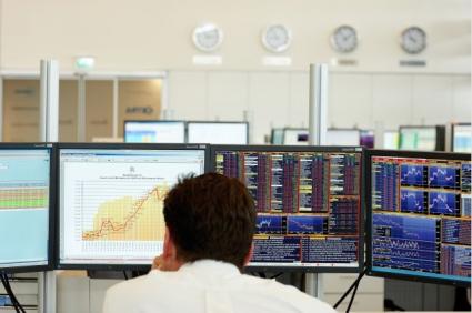 Baader Bank Handelraum Boerse München