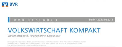 BVR Konjunkturprognose 2018