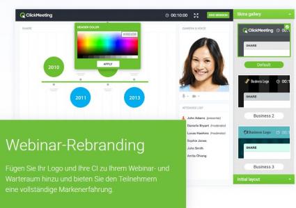 Clickmeeting Webinare Anbieter Frontend