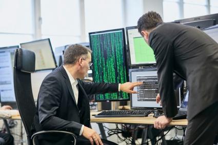 Cyber Sicherheits Center von Radarservices