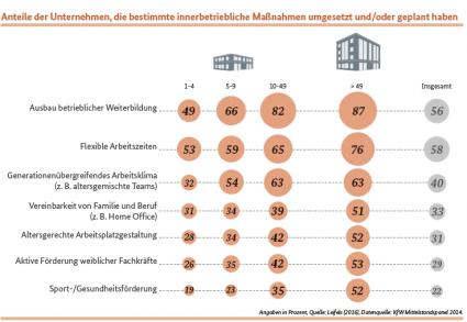 Regionale Fachkräftenetzwerke Studie Aktionen der KMU