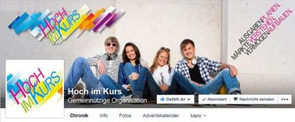 Hoch im Kurs Facebook