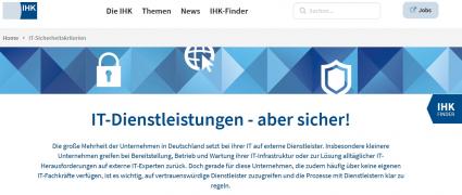 DIHK IT Dienstleistungen Service Mittelstand