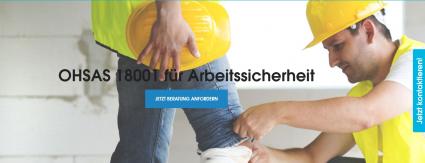 OHSAS Zertifizierung zur Arbeitssicherheit