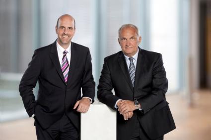 S-UBG Vorstand Bernhard Kuge (li)l und Harald Heidemann (re)