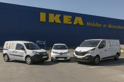 Renault und IKEA Carsharing Automobile