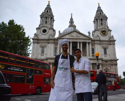EatFirst Lieferservice der Rocket Internet AG in London
