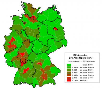 ITK-Ausgaben nach Bundesland