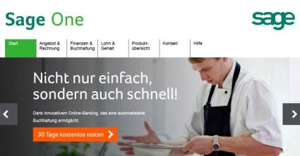 Sage One Screen Testzugang