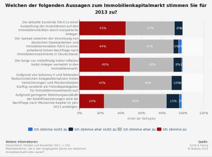 Meinung zur Entwicklung des Immobilienkapitalmarktes 2013