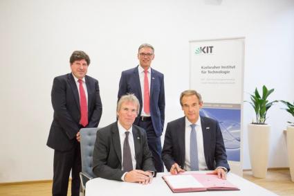 KIT und Robert Bosch paraphieren Partnerschaft