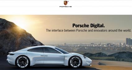 Porsche Digital GmbH Webseite