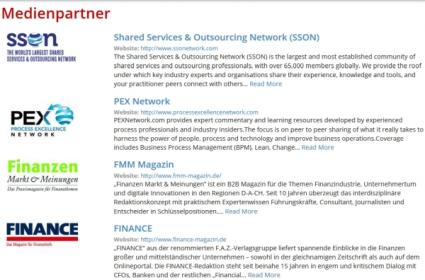 SSOW Outsourcing Shared Services Medienpartner
